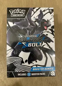 Pokemon TCG Scarlet & Violet Black Bolt Booster Bundle New - Sealed SHIPS FAST - Image 1