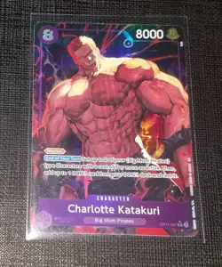 One Piece Charlotte Katakuri (Alternate Art) OP11-067 A Fist of Divine Speed - Image 1