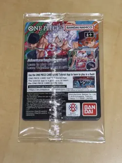 One Piece Monkey D. Luffy College Basketball US Voyage Promo Card Sealed Houston - Image 2