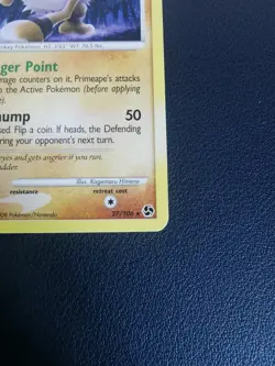 Pokemon Card Primeape 27/106 D&P Great Encounters Non-Holo Rare - Image 5