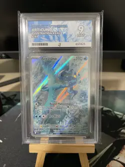 Pokemon TCG Articuno Card Journey Together 161/159 Ace 9 Mint - Image 1