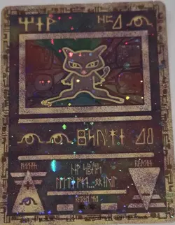 1 x Pokemon Ancient Mew Movie Promo Doppel Holo Pokemon Card sehr sehr SELTEN - Image 2