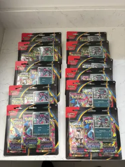 11x Pokemon Phantasmal Flames Triple Blister Packs Brand New Sealed - Image 1