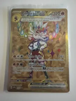 Cinderace ex SVP163 Promo Holo Sealed Near Mint Condition Black Star Promo - Image 1