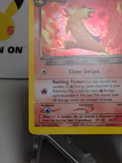 Pokemon TCG Dark Typhlosion Neo Destiny 10/105 Holo Rare Unlimited - MP/LP - Image 4