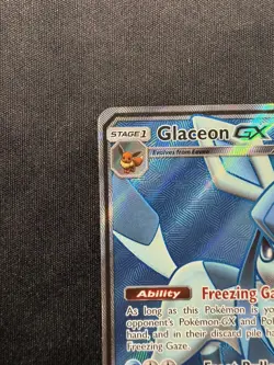 Pokemon - Glaceon GX 141/156 Full Art - Ultra Prism NM - Image 2