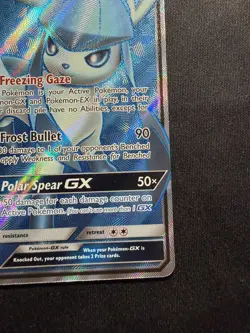 Pokemon - Glaceon GX 141/156 Full Art - Ultra Prism NM - Image 5