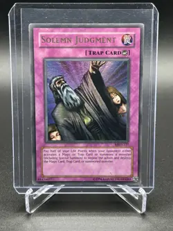 Yugioh TCG Solemn Judgment MRD-127 Ultra Rare MP - Image 1