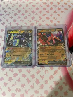 Miraidon Ex 028 & Koraidon Ex 029 Pokemon Promo Cards - Image 1