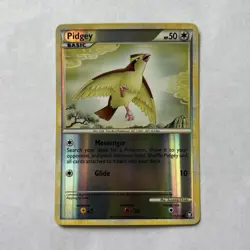 Pidgey Reverse Holo Triumphant NM 71/102 HeartGold & SoulSilver Pokemon Card - Image 1