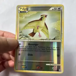 Pidgey Reverse Holo Triumphant NM 71/102 HeartGold & SoulSilver Pokemon Card - Image 4