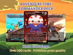 MTG Commander – Adventure Time-Inspired – 100 Cards + Bonus (Without Box) - Image 1