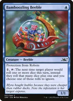 [MTG] Bamboozling Beeble (037) (UNF) LP-HP - Image 1