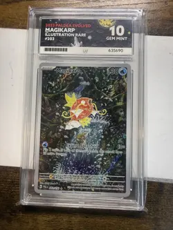 Pokemon TCG Magikarp Scarlet & Violet Paldea Evolved Holo Card 203/193 Ace 10 - Image 3