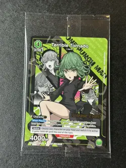 Terrible Tornado Union Arena Card Release Event Promo OPM-1-051 One Punch Man - Image 1
