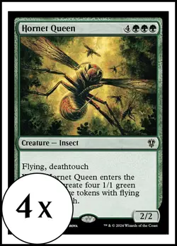 MTG - 4 x Hornet Queen - Playset of 4 - Karlov Manor Commander - Image 1