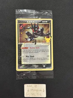 SEALED - Pokemon 25th Celebrations - Greninja - SWSH144 - ETB PROMO HOLO - M/NM - Image 1