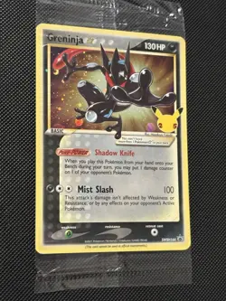 SEALED - Pokemon 25th Celebrations - Greninja - SWSH144 - ETB PROMO HOLO - M/NM - Image 3