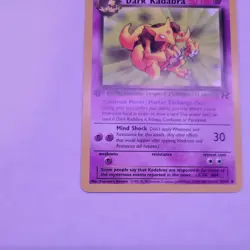 Pokemon Card - Dark Kadabra Team Rocket 39/82 Uncommon 1st Edition - Image 5