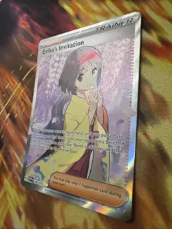 Pokemon TCG Erika's Invitation Scarlet Violet-151 Holo Ultra Rare Card 196/165 - Image 2