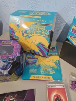 Pokemon TCG Bulk Bundle 600 Cards Job Lot Ascended Heroes Empty ETB & Extras #A - Image 4