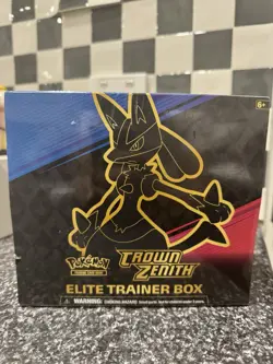 Pokemon TCG Crown Zenith Elite Trainer Box ETB Brand New & Sealed (Small Tears) - Image 1