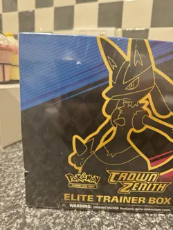 Pokemon TCG Crown Zenith Elite Trainer Box ETB Brand New & Sealed (Small Tears) - Image 2