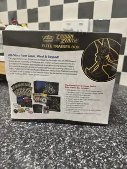 Pokemon TCG Crown Zenith Elite Trainer Box ETB Brand New & Sealed (Small Tears) - Image 4