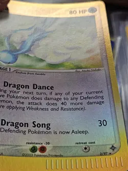 Pokemon EX Dragon Altaria Reverse Holo Rare 2/97 EXC-NEAR MINT - Image 5