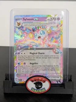 Pokemon Card 2024 SYLVEON EX Double Rare 086/191 Surging Sparks NM/M - Image 1