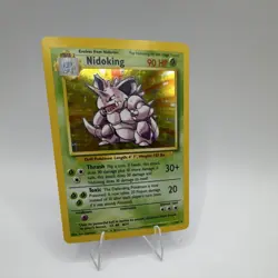 Pokemon TCG Nidoking Base Set Holo Rare 11/102 Wizards of the Coast - Image 1