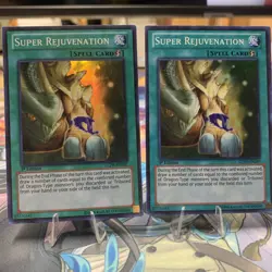 Super Rejuvenation LCJW-EN287 Yu-Gi-Oh Legendary Collection 4 1st Edition - Image 1