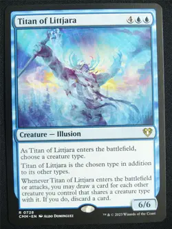 Titan of Littjara - CMM - Mtg Card #23D - Image 1