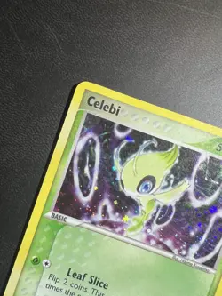 Celebi Pokemon TCG Nintendo Black Star Promos 29 Holo Card LP - Image 2