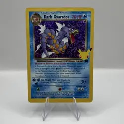 Pokemon Dark Gyarados 8/82 Celebrations Classic Collection Holo - Image 1