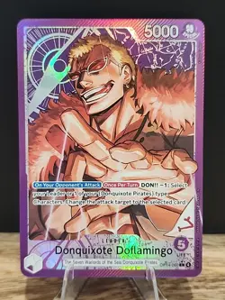 Donquixote Doflamingo - Leader Alt Art - OP14-060 - English - One Piece TCG - Image 1