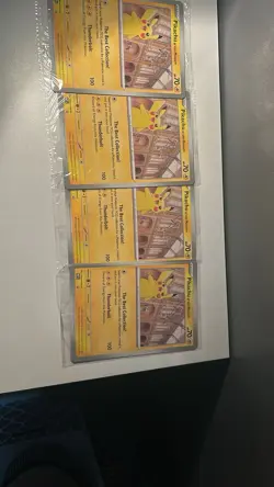 Pokemon x Natural History Museum Promo - Pikachu At The Museum JUMBO Set Of 4 - Image 4