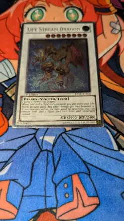 YuGiOh! | Life Stream Dragon | EXVC-EN038 Ultimate Rare | 1st Ed. MP - Image 4