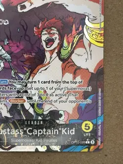 Eustass Captain Kid | One piece OP10-099 Leader Full Alt Art English - Image 5