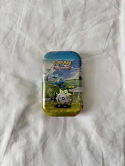 Pokemon TCG Ascended Heroes Mini Tin Togepi & totodile SEALED - Image 1