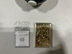 Pokemon Jigglypuff 23k Gold Plated with Pokeball 1999 Used Burger King Promo - Image 1