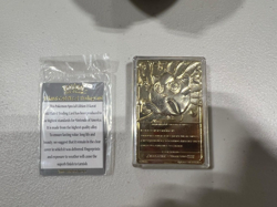 Pokemon Jigglypuff 23k Gold Plated with Pokeball 1999 Used Burger King Promo - Image 5