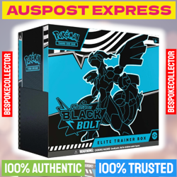 Pokemon TCG SV10.5 Scarlet & Violet - BLACK BOLT Elite Trainer Box - Image 1