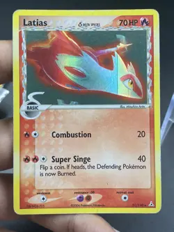 Latias Reverse Holo 21/110 EX Holon Phantoms 2006 Pokemon Card - Image 1