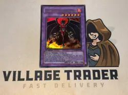 Evil Hero Inferno Wing GLAS-EN038 1st Ed Ultra Rare NM YuGiOh - Image 1