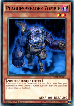 Plaguespreader Zombie - SDSE-EN021 - Common - 1st Edition - Yugioh - Image 1