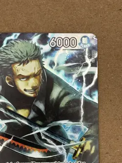 Roronoa Zoro OP10-095 One Piece CCG Rare Alt Art Holo English - Image 2
