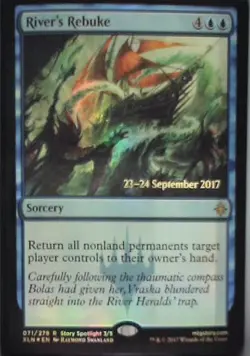 River's Rebuke - Ixalan: #71, Magic: The Gathering - Foil Nm C254 - Image 1