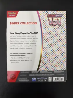 Pokemon TCG Scarlet & Violet 151 Binder Collection Box New Sealed - Image 2