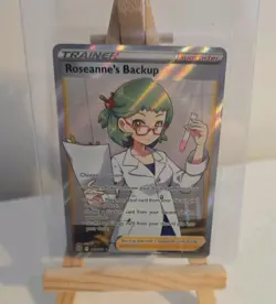 Pokemon TCG Roseanne's Backup Trainer Full Art Brilliant Stars 172/172 Fresh NM - Image 1